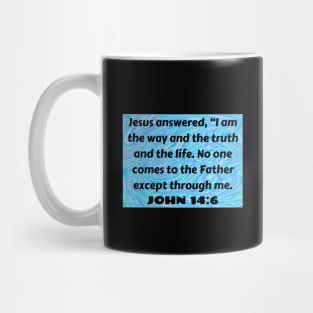 Bible Verse John 14:6 Mug